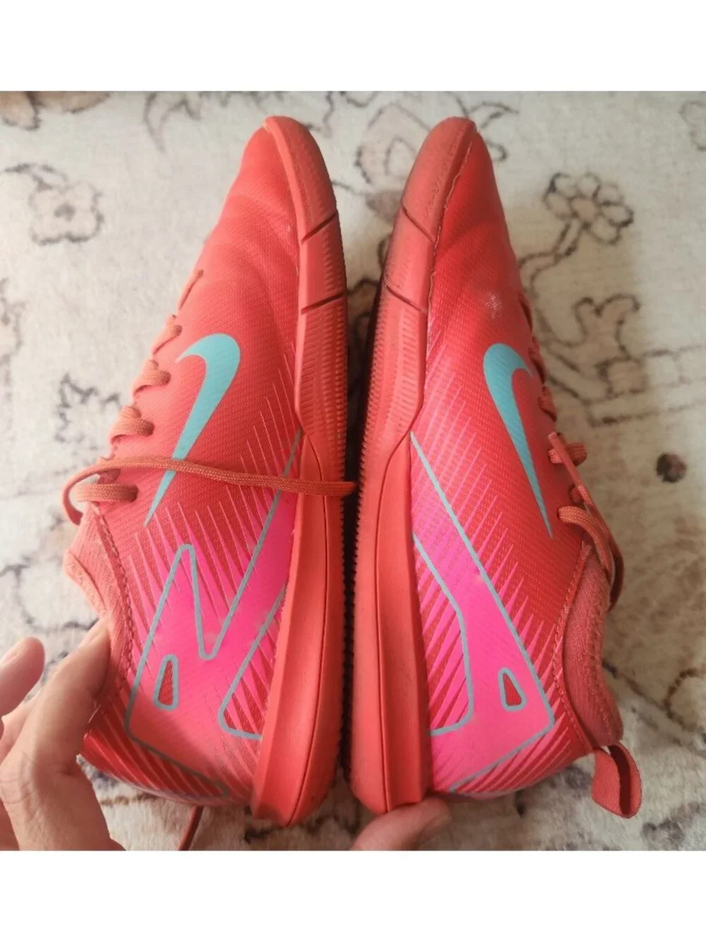 Nike Youth Sz. 4 Mercurial Vapor 16 Academy IC GS Soccer Shoes FQ8411-800